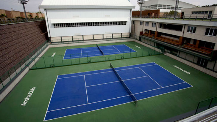 outdoor courts 2 » زمین‌های روباز تنیس